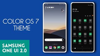 Color OS 7 Theme For Samsung One UI 2.0  |  Day Night Theme screenshot 1