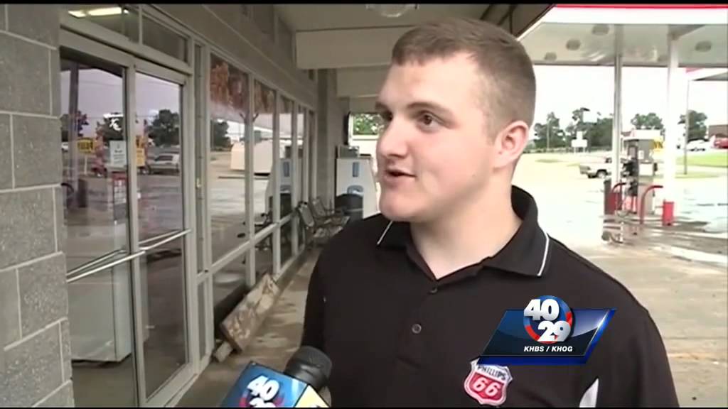 Ozark gas station flooded Sunday YouTube