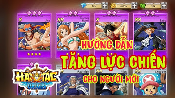 Hải Tặc origin | Hướng dẫn Tăng LỰC CHIẾN đầy đủ nhất cho ae cày chay mới chơi