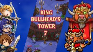 Crazy Defense Heroes TD- game • King Bullhead's Tower 7 screenshot 2
