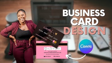 HOW TO MAKE BUSINESS CARDS USING CANVA | STEP-BY-STEP BUSINESS CARD | CANVA DESIGN TUTORIAL