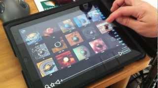 iPadの図鑑アプリ用モック