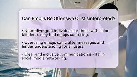 Can Emojis Be Offensive Or Misinterpreted? - Everyday-Networking