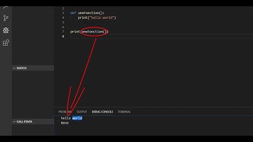 #4 Python - Les fonctions (avec ou sans paramètre et avec un nombre variable de paramètres)