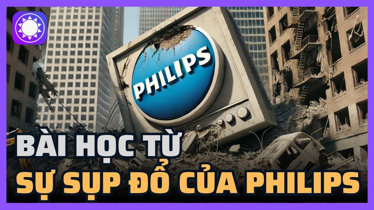 Outline Video Philips - Bài học từ sự sụp đổ của gã khổng lồ điện tử châu Âu