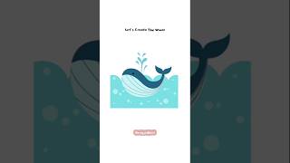 Speed Art Vector - The Whale #digitalart #speedart #illustration #vector #vectorart #coreldraw
