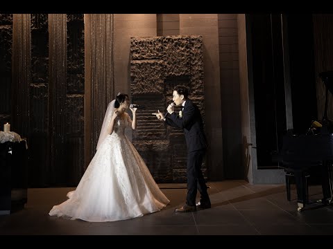 귀여운 신랑신부 셀프 축가-Love is an open door.(사랑은 열린 문)