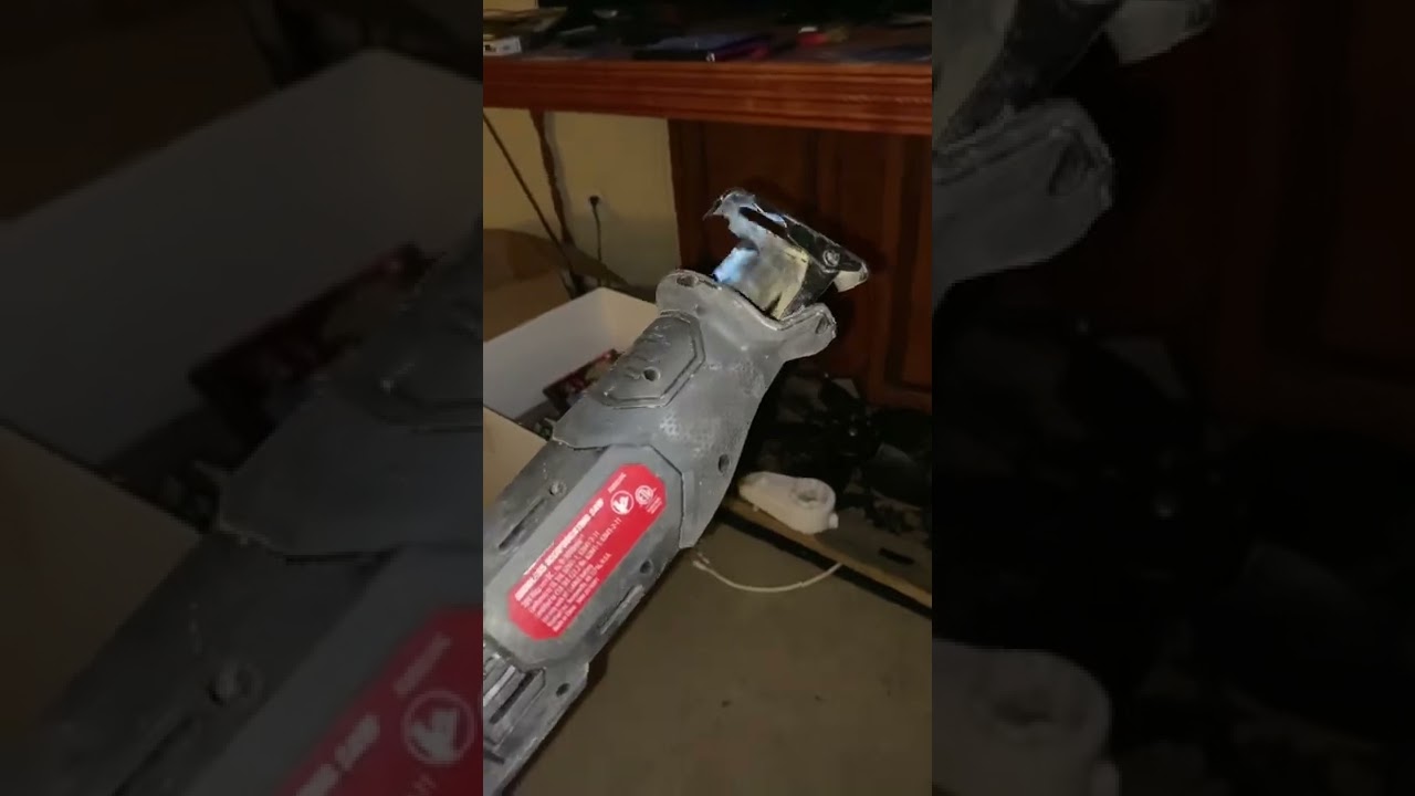 Hyper tough battery from Walmart I fixed after blowing a metal fuses on the inside