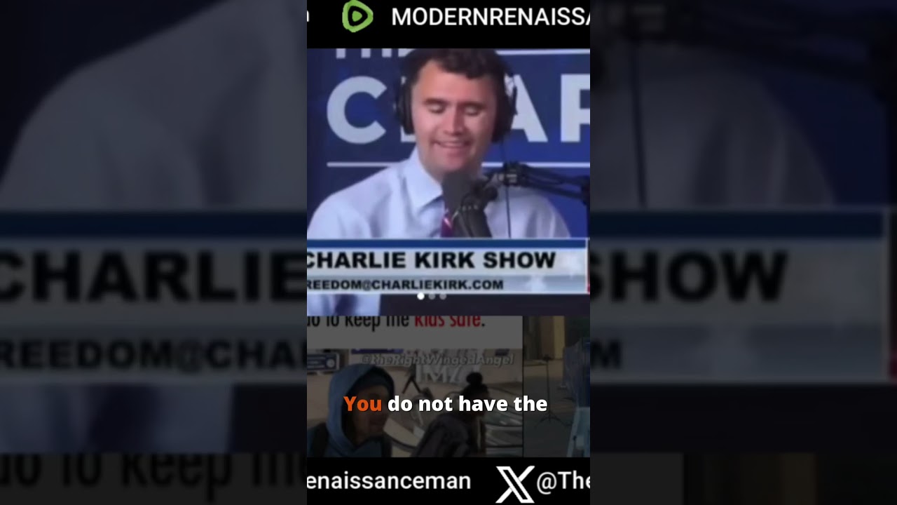 Разве Чарли Кирк НИКОГДА не говорил: «У чернокожих женщин нет мозгов...»