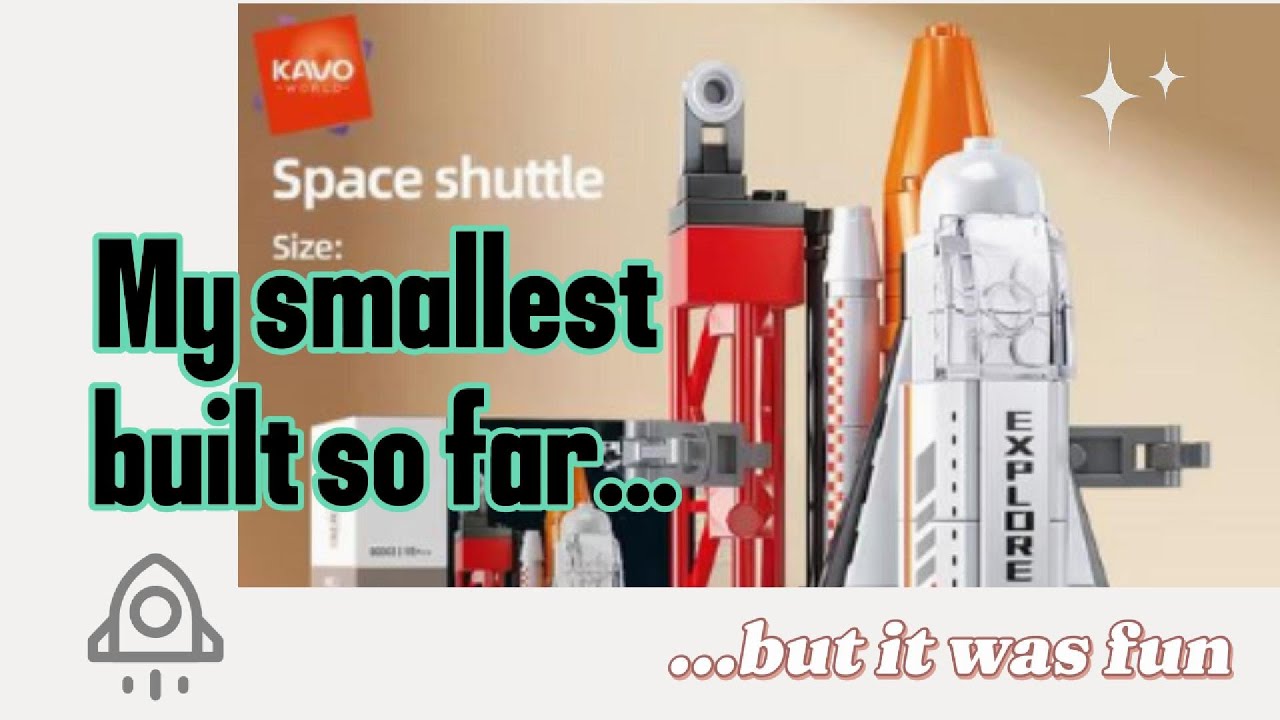 Temu Rocketship Space Rocket Brick Set from Temu – Full Build & Thoughts” - YouTube