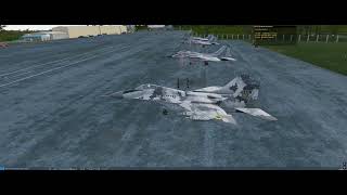 DCS MIG29A Fulcrum - Startup, Taxi, Takeoff, Circuits, Landing 25.03.2026