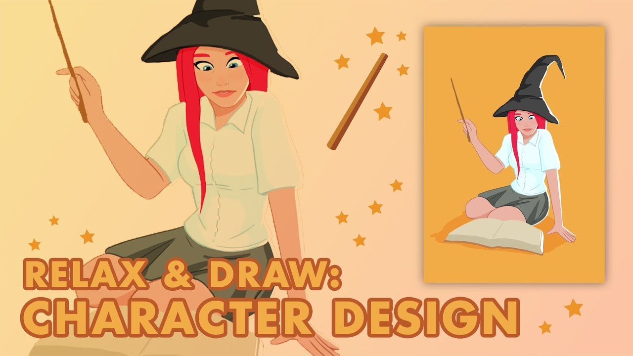 Relax & Draw - Character Design #1