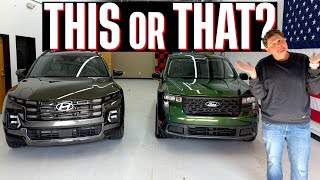 This or that? 2025 Hyundai Santa Cruz vs 2025 Ford Maverick!