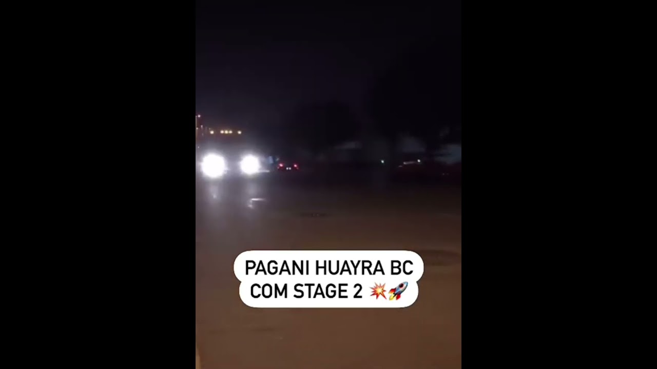 Caught in action #2: Pagani Huayra bc on steroids 