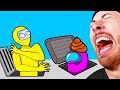 Try not to laugh among us animations