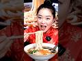 ASMR MUKBANG| CUTE YOUNG WOMEN EATING NOODLES VERY YUMMY &amp; VERY SPICY #shorts #asmr #mukbang
