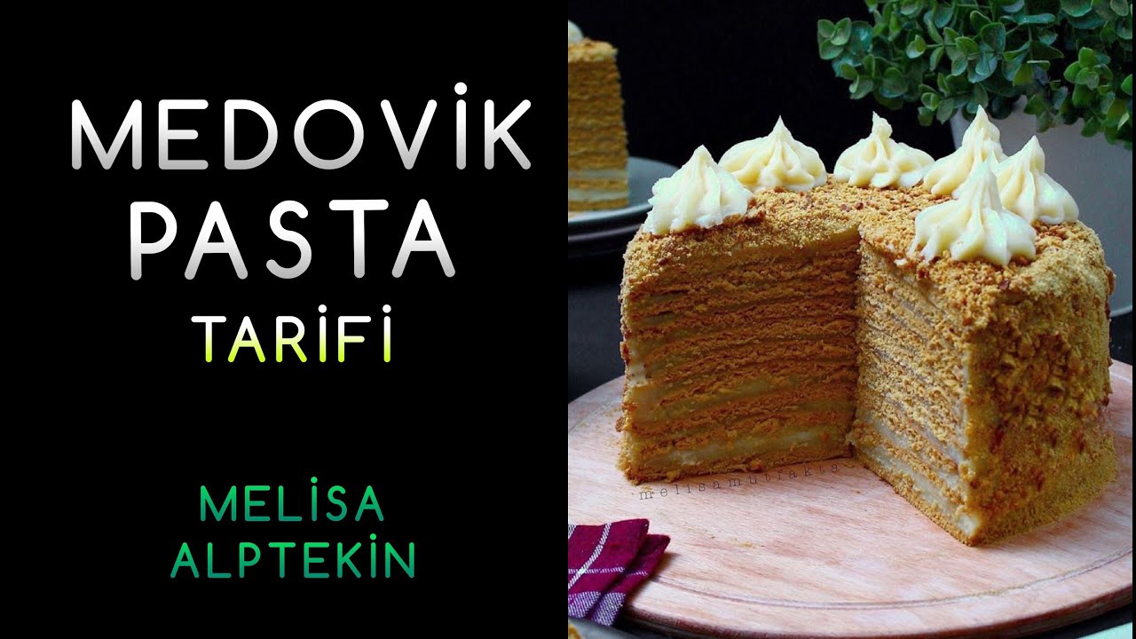 Medovik Pasta Nasıl Yapılır? Pasta Tarifi Melisa Mutfakta YouTube