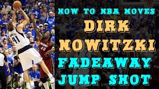 How to do the Dirk Nowitzki fadeaway Jump Shot! screenshot 4