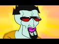 Squidward turns into Mr. Douchebag