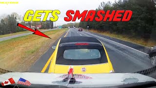WHY YOU SHOULDN'T BRAKE CHECK A TRUCK IN A SMALL CAR