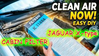 Jaguar X-type Cabin Air Filter Replacement | Detailed Pollen Filter Guide