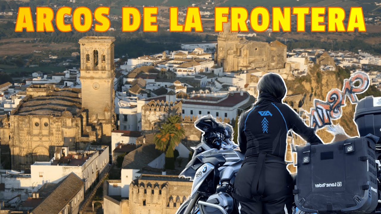 PUEBLOS BLANCOS DE CÁDIZ. ARCOS DE LA FRONTERA EN MOTO
