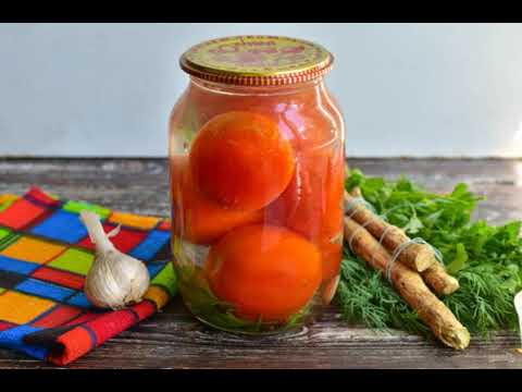 Video: How To Make A Horseradish And Tomato Snack