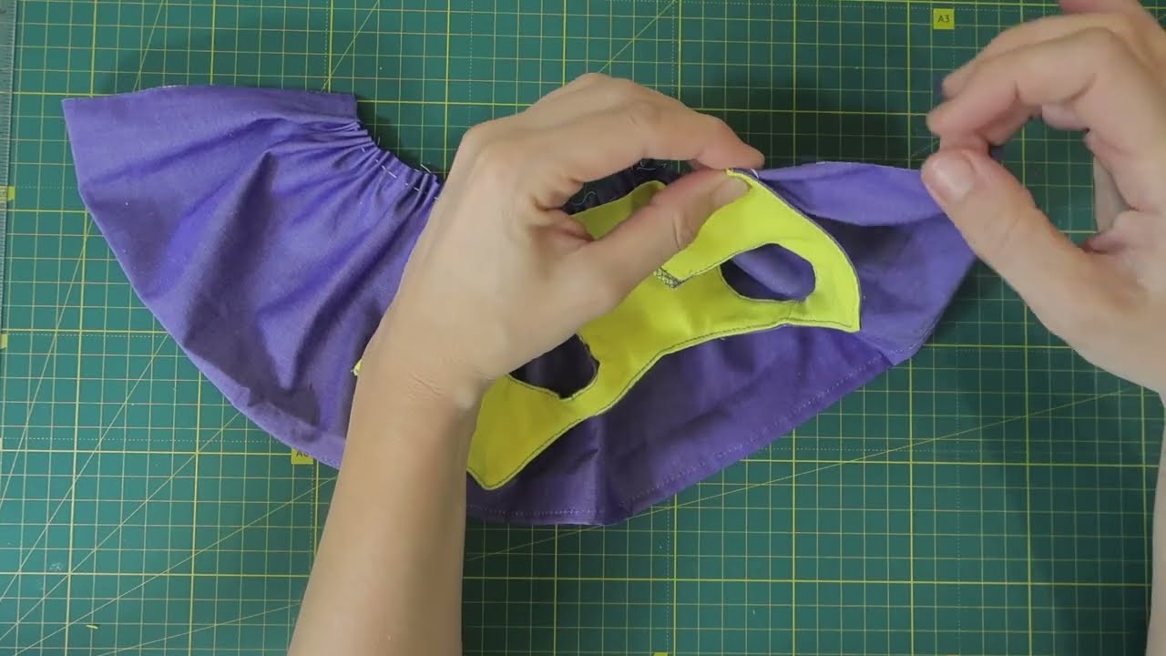 Шью сарафан для  куклы 40см. Dress for a doll 40cm.