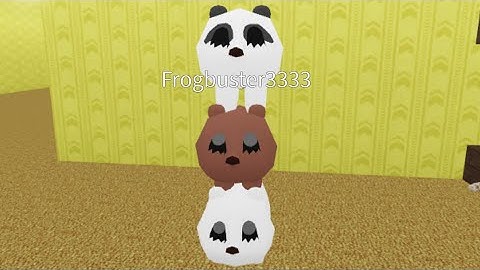 How to find bare bears in Backrooms morphs