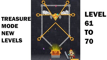 Hero Rescue | TREASURE MODE NEW LEVELS | Level 61-70 Android Gameplay 2020