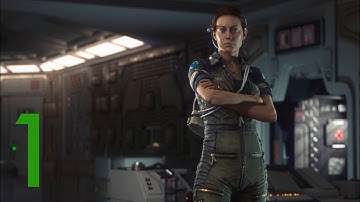 Alien Isolation - Distress Signal, Answered.. (Walkthrough Part 1) | PS4 PRO