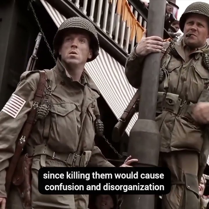 Why Soldiers Covered Their Collars in BAND OF BROTHERS? - #shorts #short