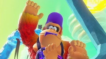 Donkey Kong Bananza Emerald Rush DLC - 100% Walkthrough Part 68 Gameplay - Radiance Layer Level 7