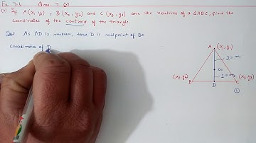 Chapter:7 Ex.7.4 Q.7 (v) Coordinate Geometry | Ncert Maths Class 10 | Cbse