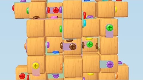 Screwdom 3D Level 44 Game Walkthrough Solution