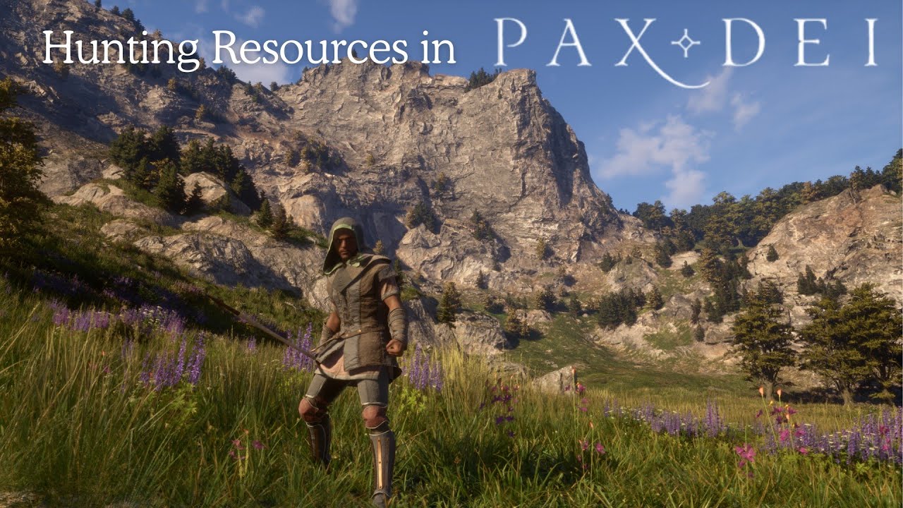 Hunting Resources in Pax Dei - Survival Crafting PVP game