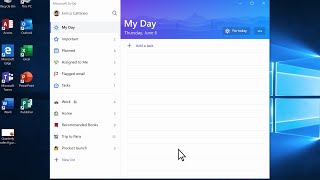 Microsoft To-Do screencast video
