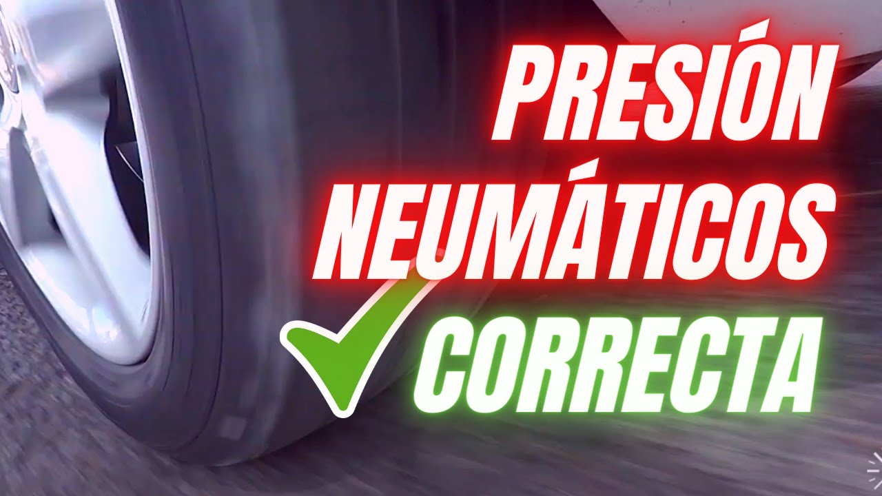 ✓ PRESIÓN CORRECTA NEUMÁTICOS [Cómo comprobarla y - YouTube
