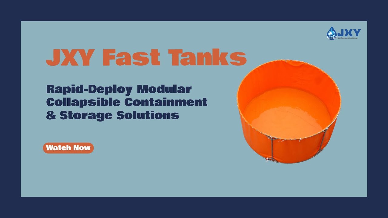 JXY Fast Tanks: Rapid-Deploy Modular Collapsible Containment & Storage ...