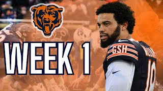 Madden 25 Franchise Mode - Chicago Bears Entire Week 1 Experience - 4K