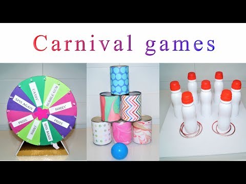 carnival games ideas to make