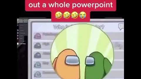 Among Us (Using A PowerPoint To Claim Your Innocent)