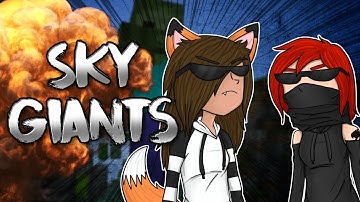 Minecraft SKY GIANTS: HACKER!?!? (w/ Hay NaydeenYT)