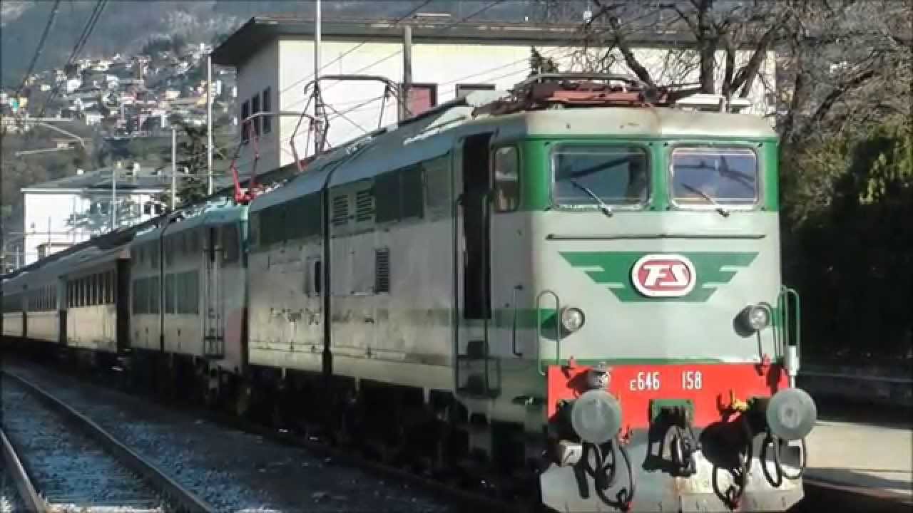 2014-11-23 Treno dei mercatini di Natale (manovre in stazione a Trento)