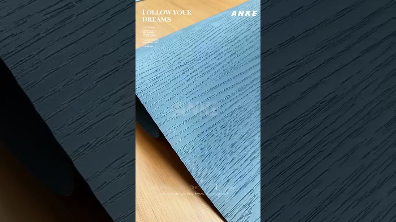 Furniture film/Wood grain film/PVC decorative film/Self-adhesive paper/PVC