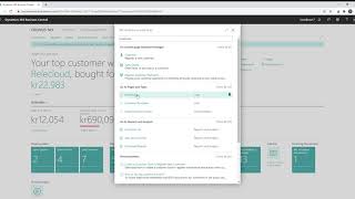 Dynamics 365 Business Central  Post Invoice and Receive Payment using Cash Receipt Journal