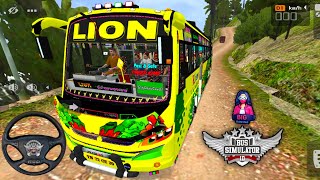 💥BUS SIMULATOR INDONESIA | Different Road Bus Driving 🚍🧑‍✈️ Full Passenger Lode LION BUS TN PVT B screenshot 3