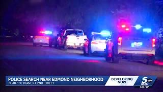 Search prompts large police presence overnight near multiple Edmond neighborhoods