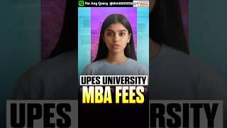 UPES Dehradun MBA Fees 🔥 Total Cost, Hostel &amp; Hidden Charges