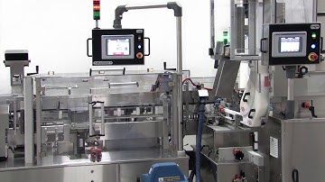 NJM Model 326 AUTOCOLT IV Square w/ Side Sert Labeler - Labeling Systems